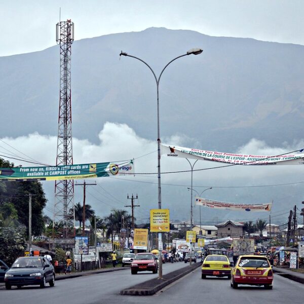 Buea Mountain from Molyko
